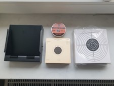 Set Kugelfangkasten, Zielscheiben, Diabolos für Luftgewehr