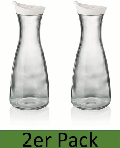 Karaffe liter deckel weiß 2 - 1,