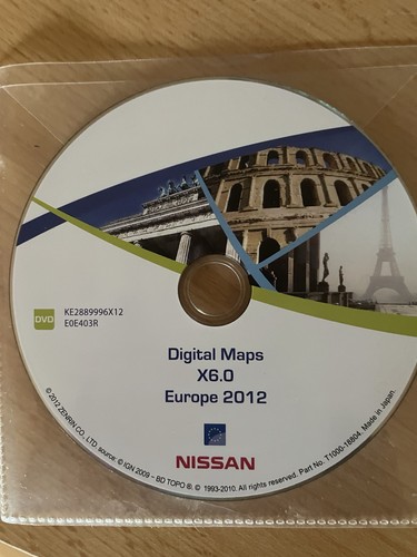 Nissan original navigation - nissan, dvd