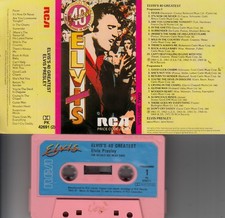 ELVIS Pressley - Elvis's 40 Greatest (nur Vol.1)? MC RCA Records GB 1978