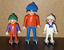 Playmobil Schlittschuhe Eis See Vintage Wintersport Winter Läufer Kind Familie