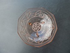 Obstschale Glasschale Vintage