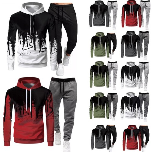Herren hoodie tracksuit - hoodie, set
