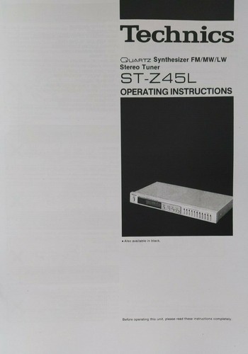 Technics z45l am fm - -,