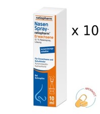 10x Nasenspray Ratiopharm 0,1%