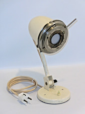 Vintage 50er Jahre Arzt Irislampe Irisblende Röntgenbild Lampe Tischlampe
