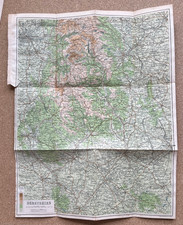 Antike Karte von Derbyshire
