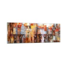 Wandbilder 90x30cm Glasbild