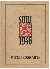 Urkunde - Mitgliedskarte - SVW
