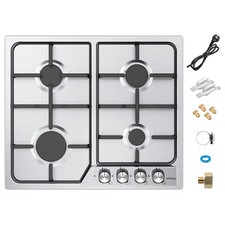 4 Flammen Gaskochfeld 60cm