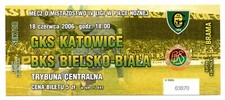 Ticket POL GKS Katowice - BKS Bielsko-Biala 18.06.2006