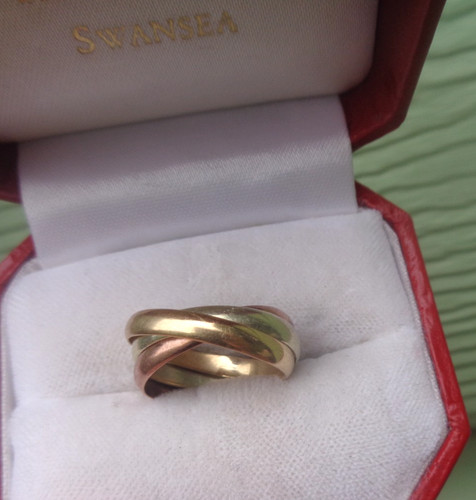 Goldring russische art - russische, 9ct