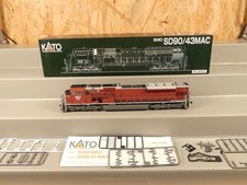 Kato EMD SD90/43MAC 37-6361 CEFX #123 Gleichstrom Lok Diesellok DC Ovp