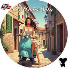 Blechschild Rund (462) 🛵 La