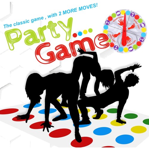 Spielmatte partyspiele twister - spielmatte,