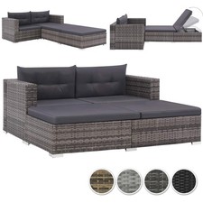 Rattan Gartensofa Garnitur