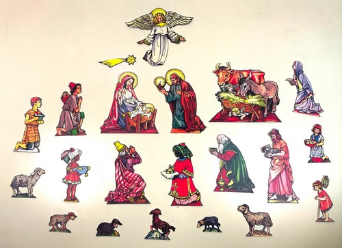 Krippenfiguren papier - 21,