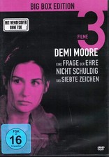 DEMI MOORE Eine Frage der Ehre + Nicht schuldig + Das siebte 7. Zeichen BIG BOX 