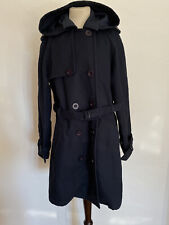 Cyrillus Mädchen Trenchcoat Mantel Blau zu Shirt Pullover Jeans Gr. 152 