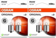2x OSRAM ORIGINAL R5W BA15s 12