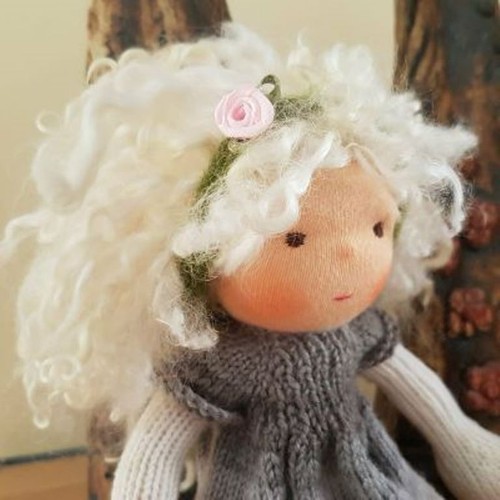 Waldorfpuppe puppe echte - waldorfpuppe,