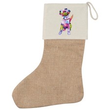 Weihnachtsstrumpf Fox Terrier