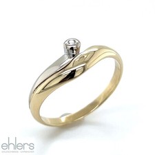 Brillantring Gold Solitär