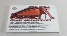 Betriebsanleitung / Owner´s Manual  Harley Davidson Softail FXSTD Mj. 2000