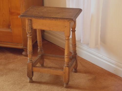 Antik gelenk hocker - antik,