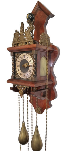 Alte zaanse wanduhr weltkugel - alte,