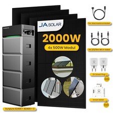 2000Watt Balkonkraftwerk mit