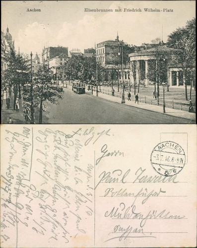 Aachen straßenpartie - aachen,