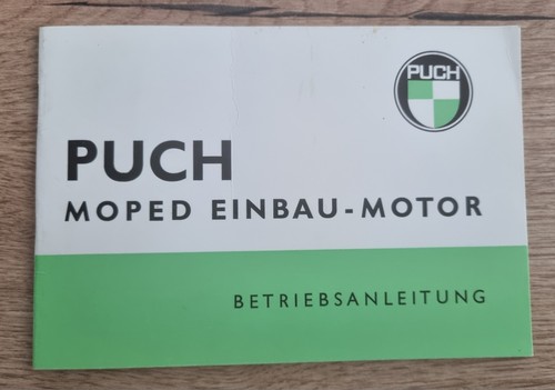 Betriebsanleitung puch - betriebsanleitung,