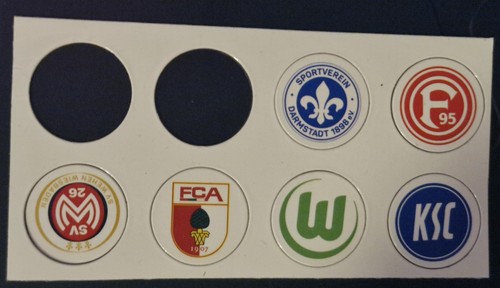 Kleine magnet wappen fußball - kleine,