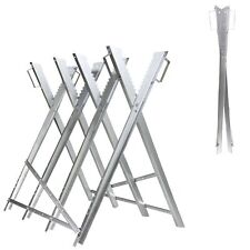 Sägebock Kettensäge Brennholz Holzsägebock klappbar Holzbock Metall Sägehilfe V2