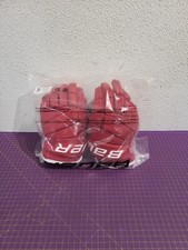 BAUER Vapor Pro Team Gloves Intermediate (13.0)-Die Handschuhe sind mit Werbung