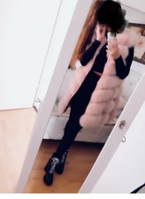 Damen Echtfell Weste in Gr.S