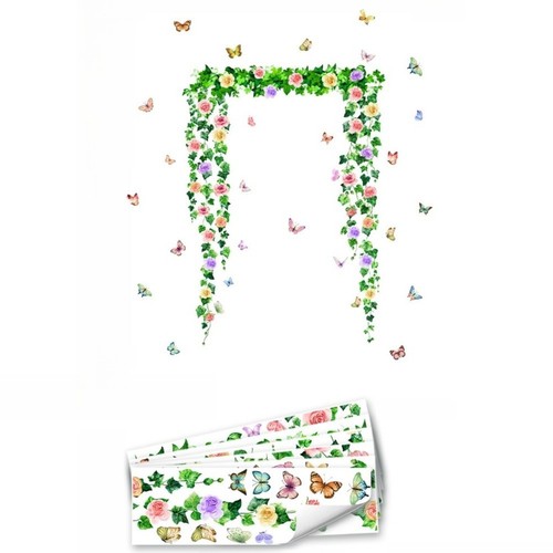 Pvc blumen schmetterling - pvc,