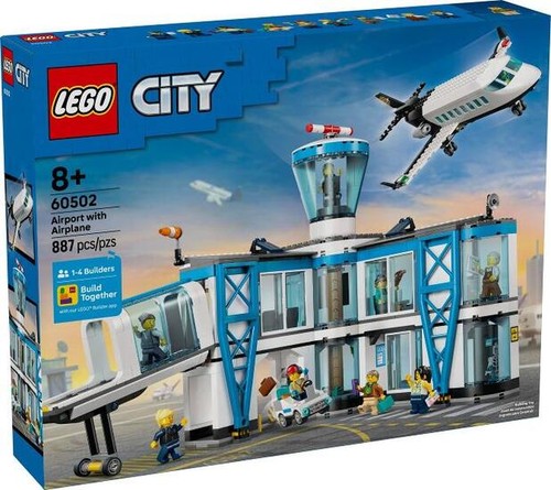Lego city 60502 - city, flughafen