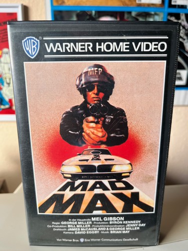 Mad max vhs erstauflage - max,