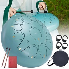 12" Stahlzungen Trommel Handpan 13 Töne C-Dur Steel Tongue Drum Zungen Trommel