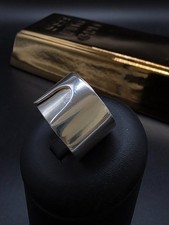 Ring Größe 57 / 925 Sterling Silber elegant zeitlos drehbar 1964