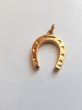 Hufeisen Anhänger Gold 333