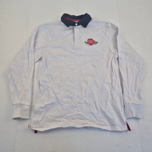 England poloshirt medium weiß - england,