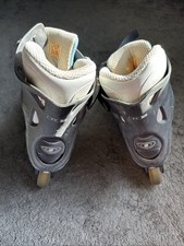 Inliner In Grau Blau Von Salomon Gr 40