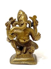 Antike Ganesha Bronze Messing