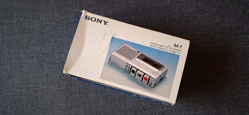 Sony micro recorder 7 - micro, m-7