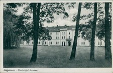 Ansichtskarte Hofgeismar Manteuffel Kaserne 1940 Stempel Muggensturm   (Nr.9380)