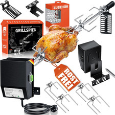 KESSER Drehspieß 107cm Set