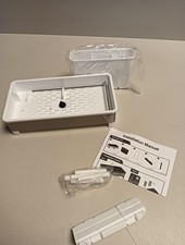 Spülbecken Organizer Küchen mit Selbstentleerender Ablaufwanne, Schwammhalter